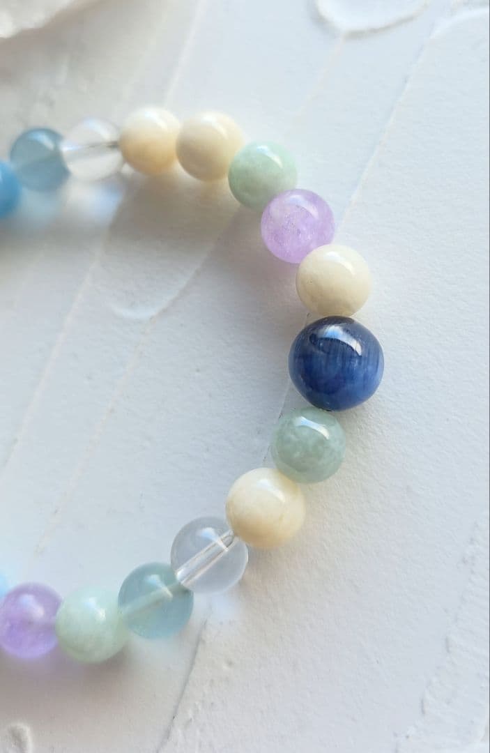 ミルキーブレス❀パワーストーン‪❀癒しと浄化のブレス