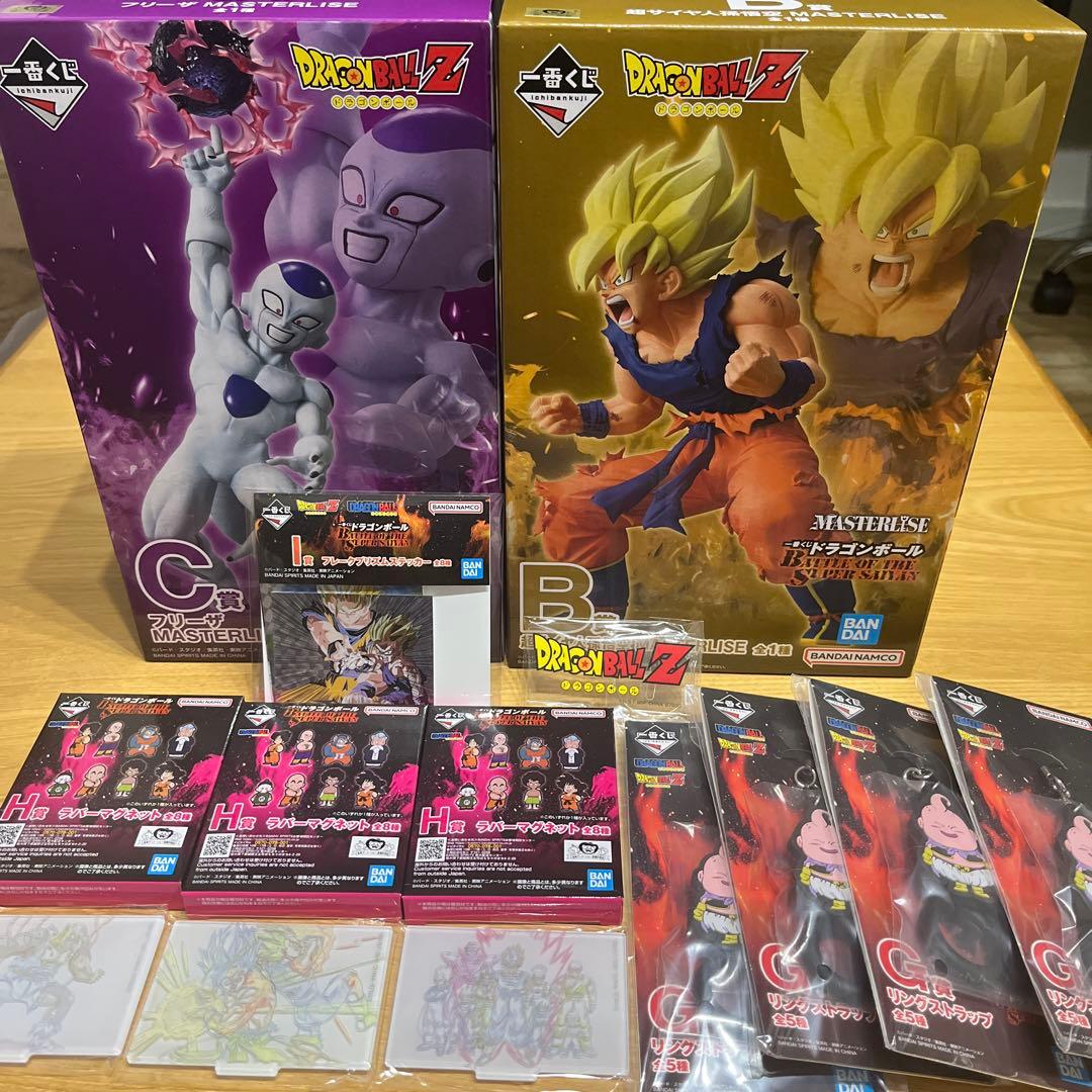 シ*ン様 ドラゴンボール一番くじ B賞悟空 C賞フリーザ ＋Zアクスタ＋復