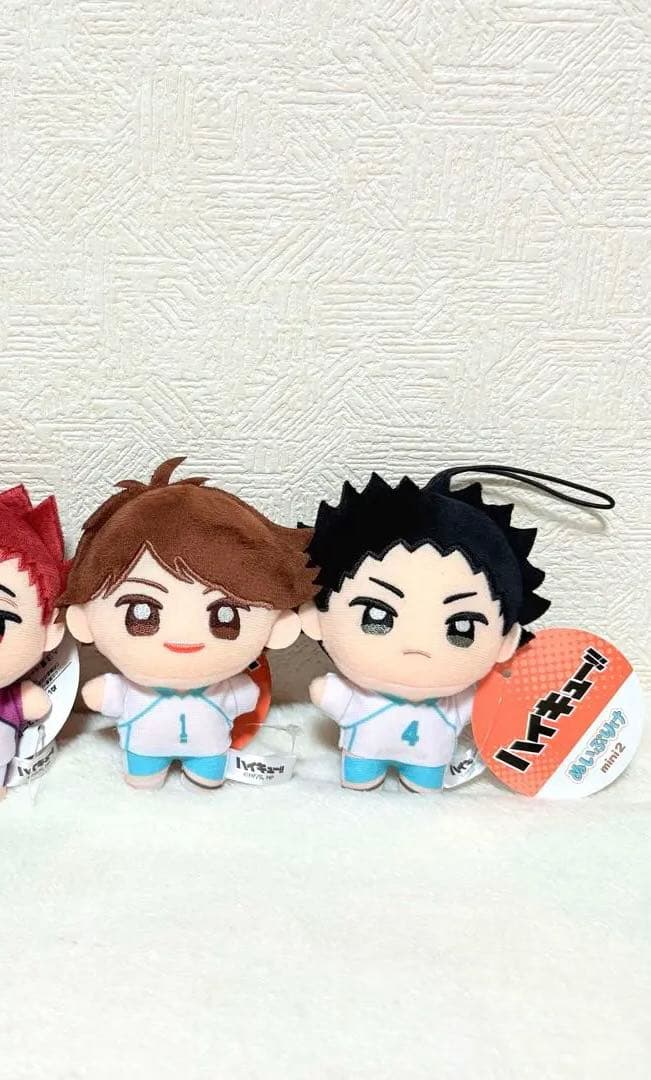 ハイキュー！！ ぬいぷりけ mini2 全4種セット マスコット - メルカリ
