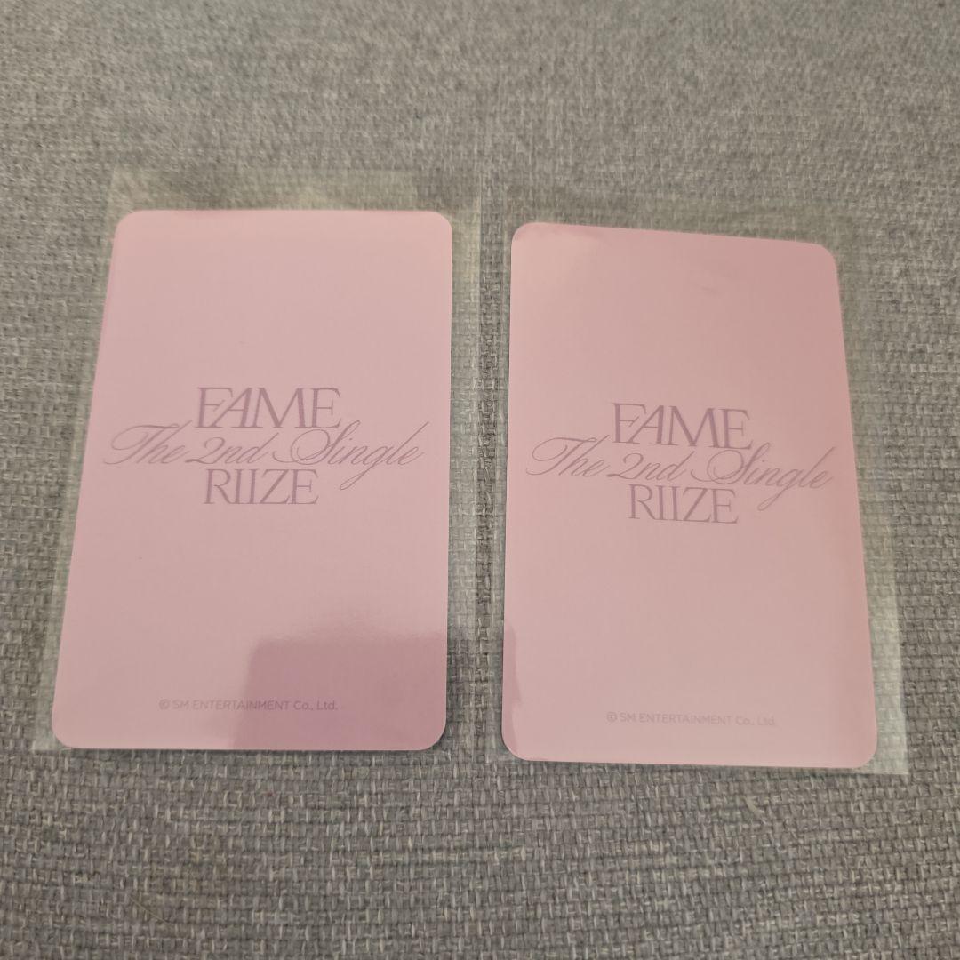 RIIZE Fame makestar ジャカルタ フォトイベント トレカ - メルカリ