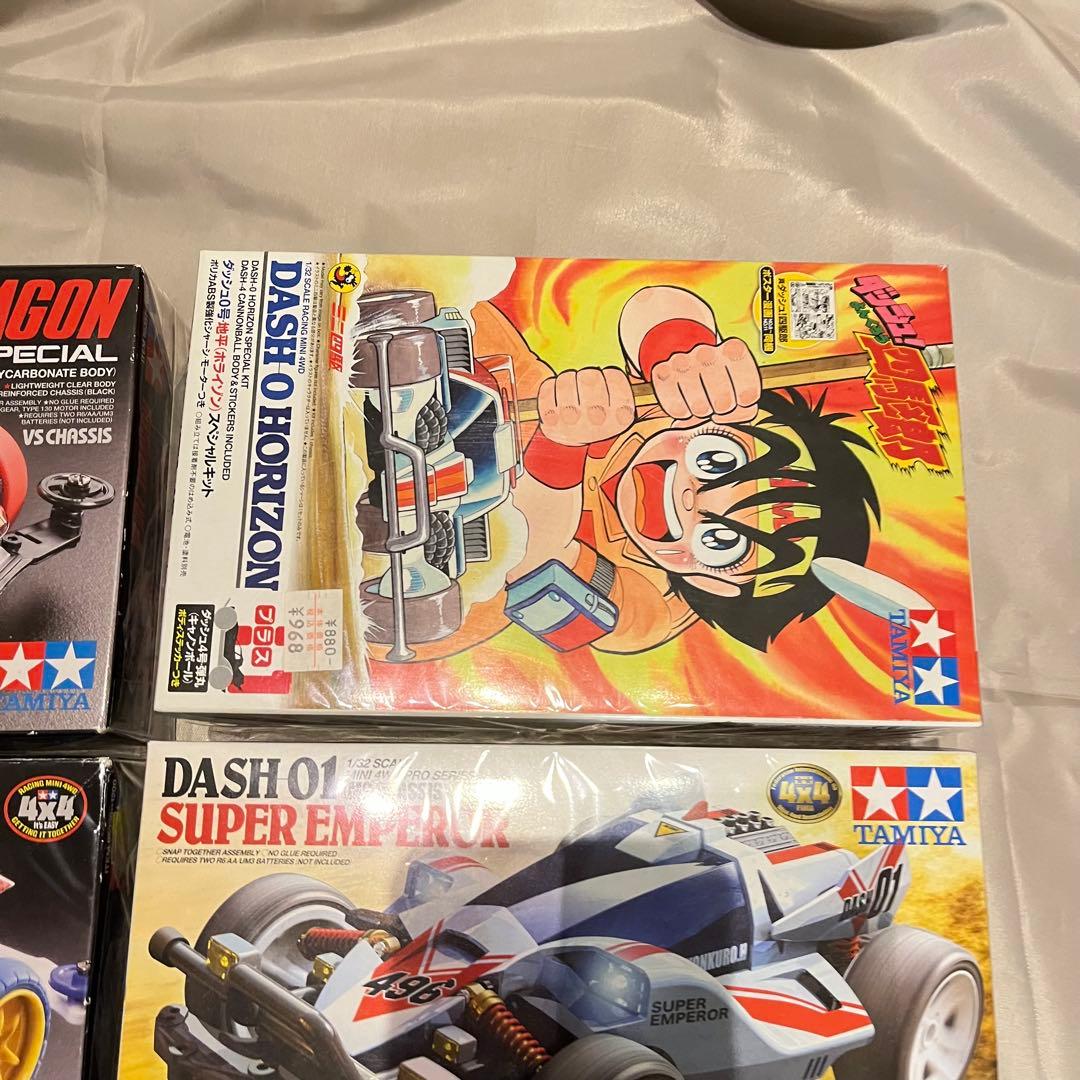 ミニ四駆 ６台セット サンダードラゴン ファイヤードラゴン エンペラー