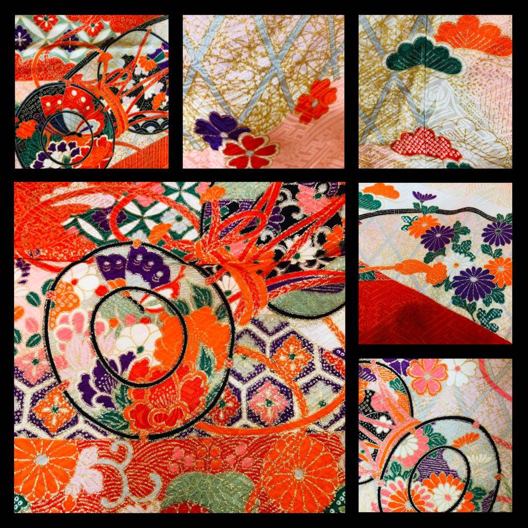 7歳完全フルセット⭐︎可愛いピンク系⭐︎ 太鼓花々金彩煌びやか際立つ逸品