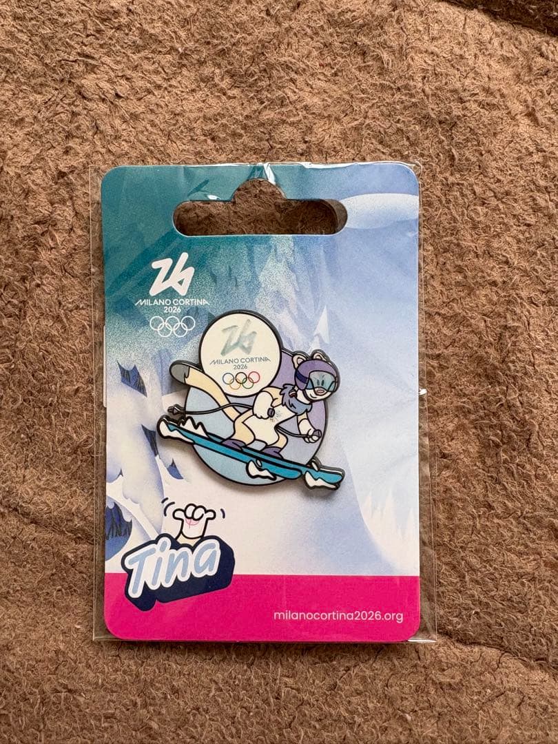 現地購入】 ミラノコルティナオリンピック ティナ ミロ 2点セット