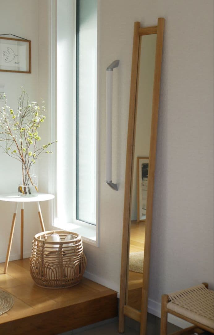 スリムスタンドミラー