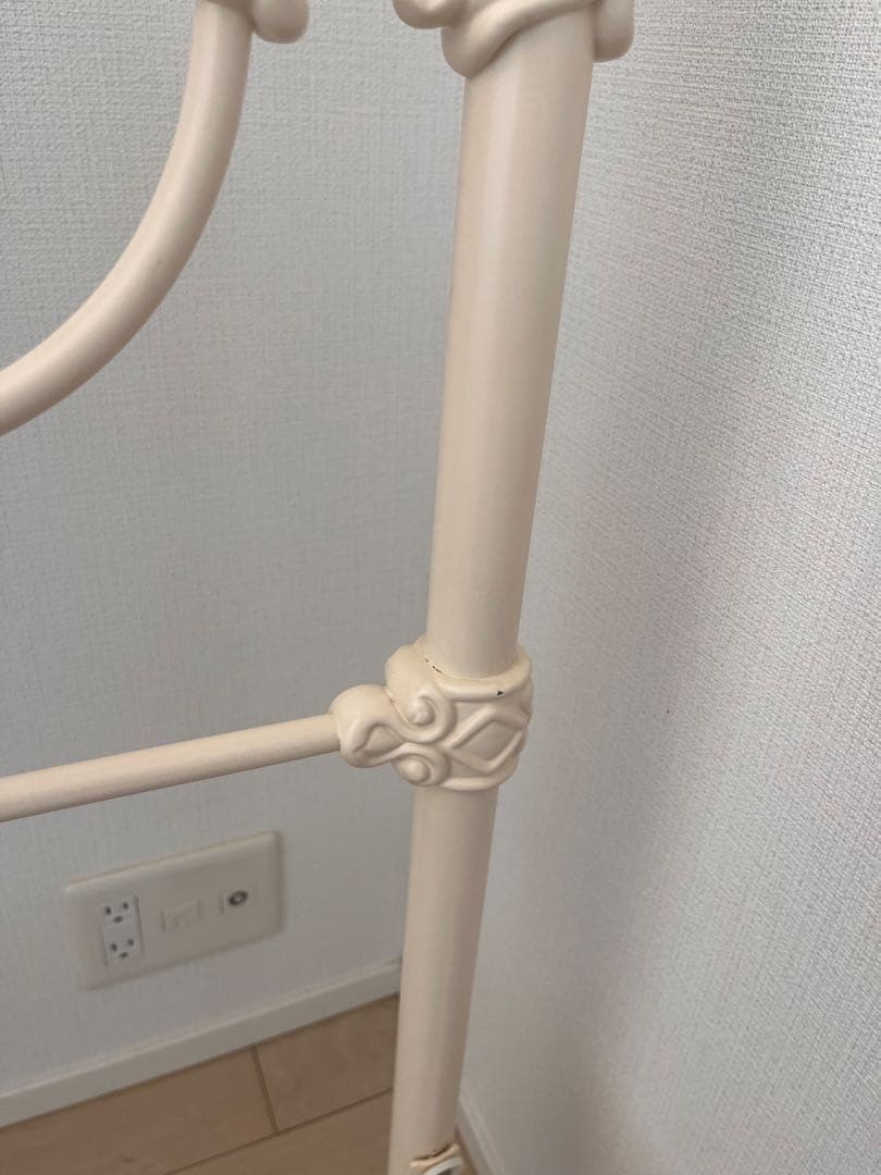 ローラアシュレイ サマセット シングルベッドフレーム アイボリー