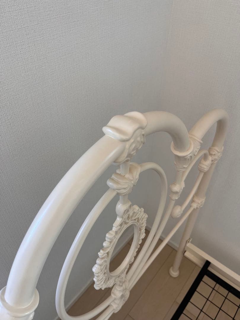 ローラアシュレイ サマセット シングルベッドフレーム アイボリー