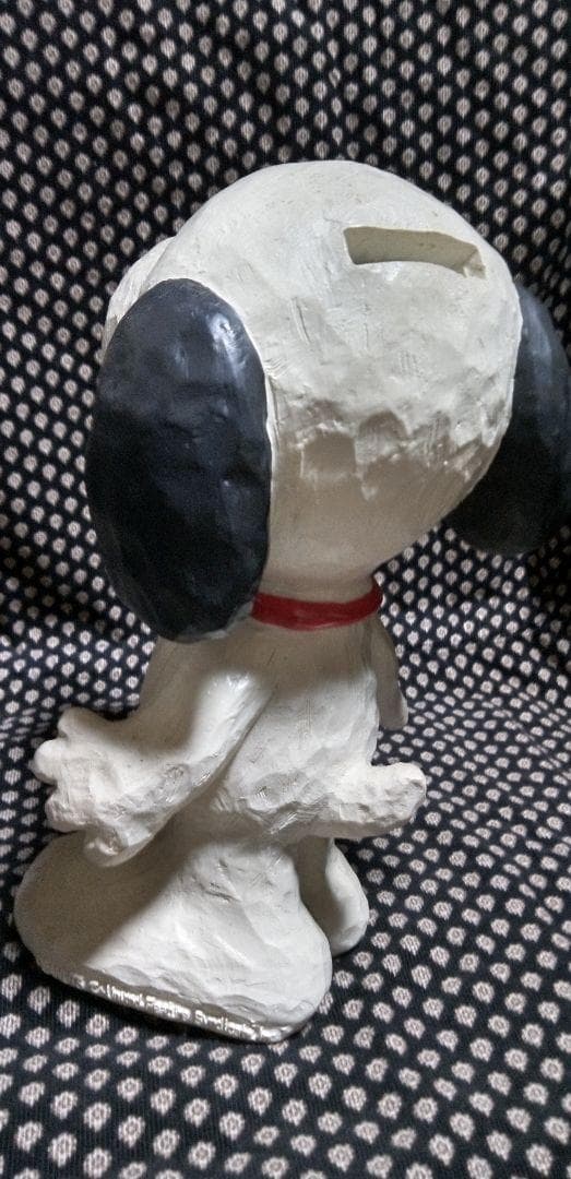 スヌーピー　貯金箱。とってもレアで珍しいです( ˘ω˘ )