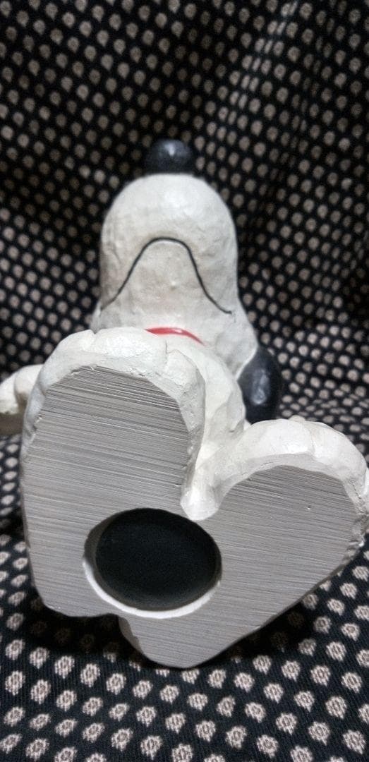 スヌーピー　貯金箱。とってもレアで珍しいです( ˘ω˘ )