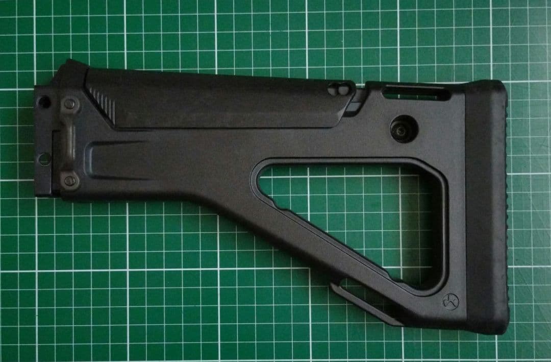 MASADA　固定ストック(黒色)　【美品・希少】 5KU MASADA ACR スタイルストック(東京マルイ/CYMA STD電動ガン MP5K用