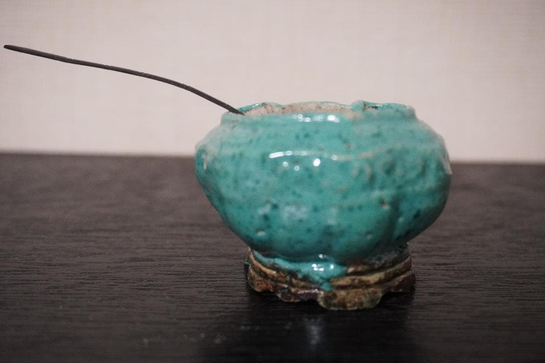 中国清朝末期の水入れ、文房具、骨董