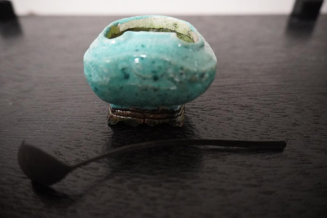 中国清朝末期の水入れ、文房具、骨董