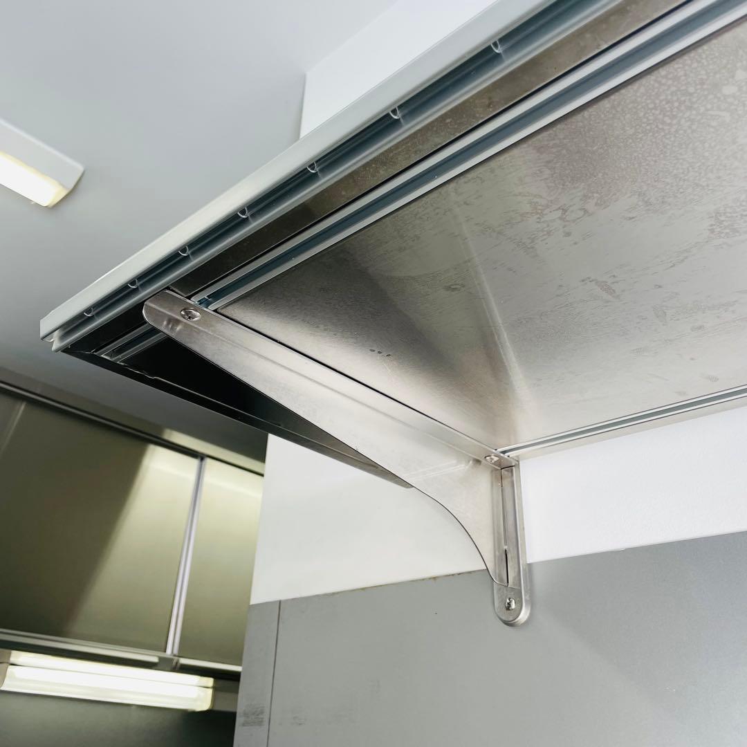 タニコー tanico 業務用 ステンレス壁付け棚 2個セット W90 厨房用