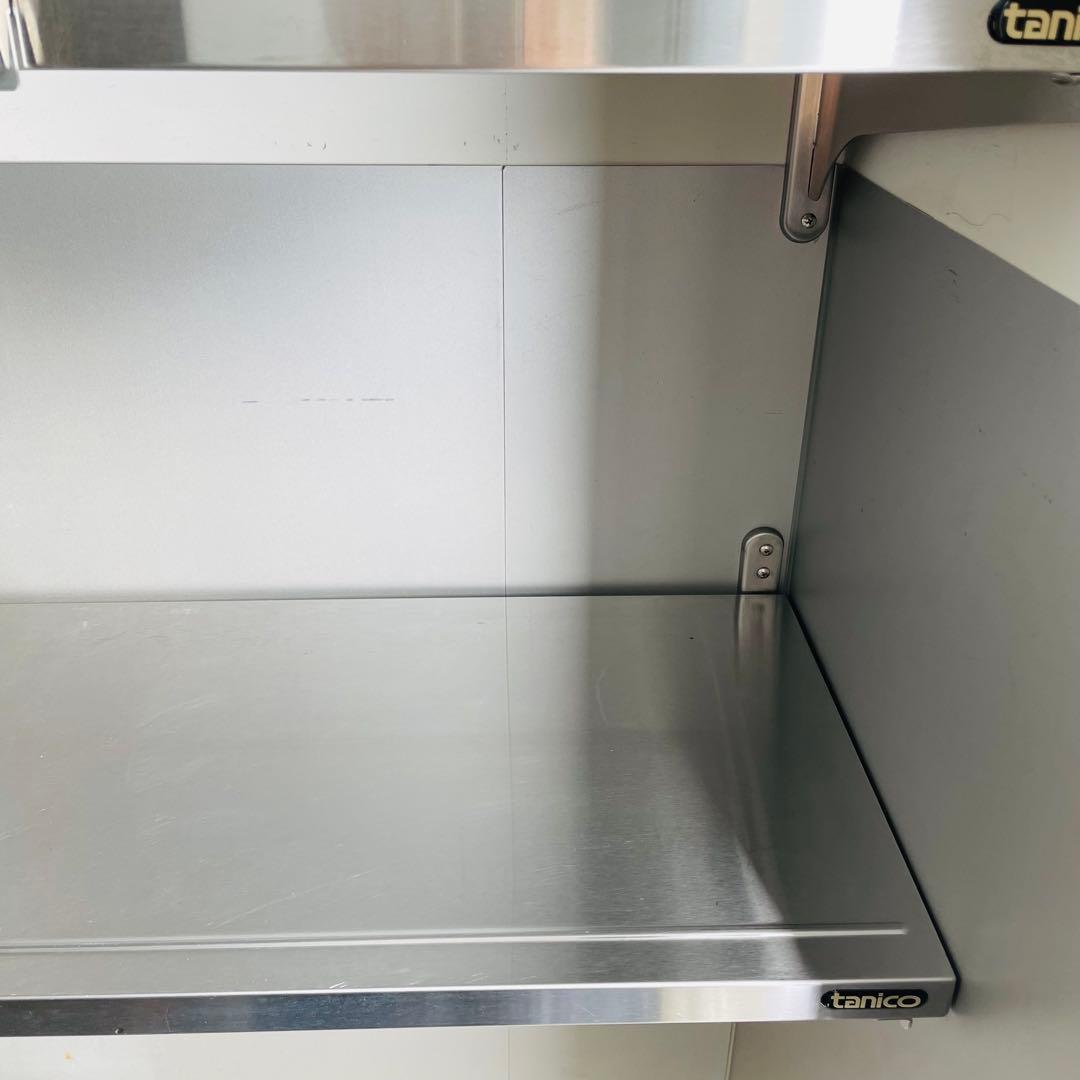 タニコー tanico 業務用 ステンレス壁付け棚 2個セット W90 厨房用