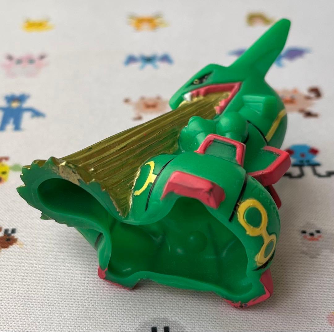 ポケモン 指人形 レックウザ キメわざ 中古 ポケモンキッズ ソフビ