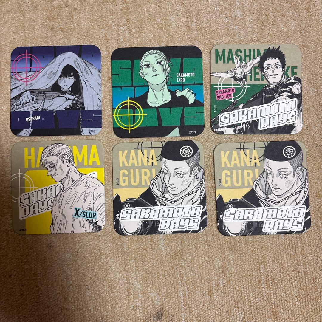 サカモトデイズ アートコースター 坂本太郎 大佛 眞霜平助 京 ハルマ