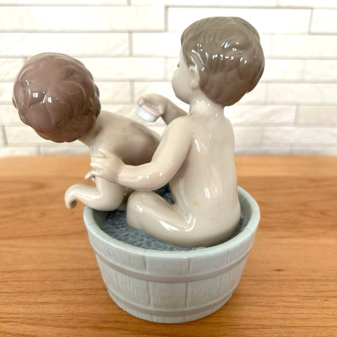 リヤドロ　お風呂だよ　美品