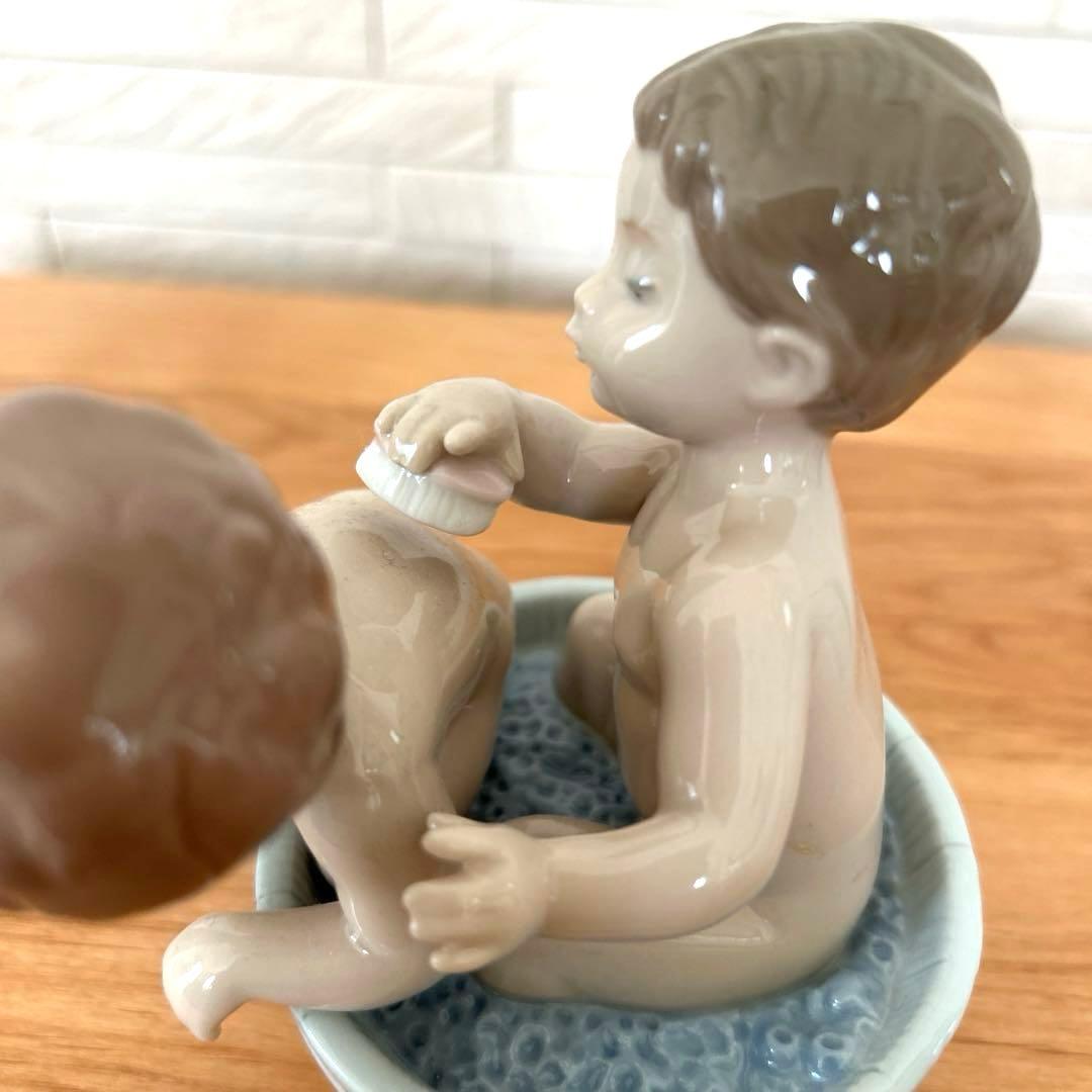 リヤドロ　お風呂だよ　美品