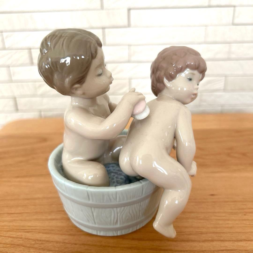 リヤドロ　お風呂だよ　美品