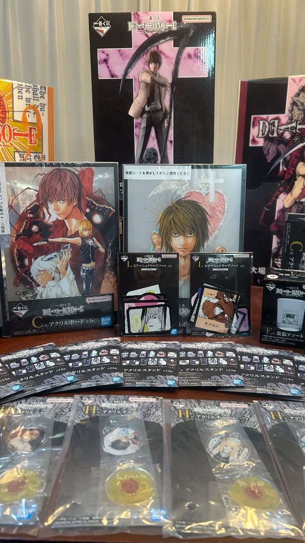 DEATH NOTE キャラクターグッズ セット