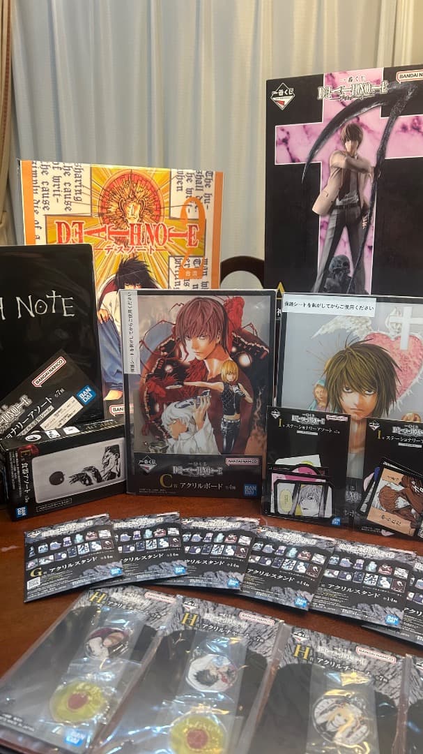 DEATH NOTE キャラクターグッズ セット