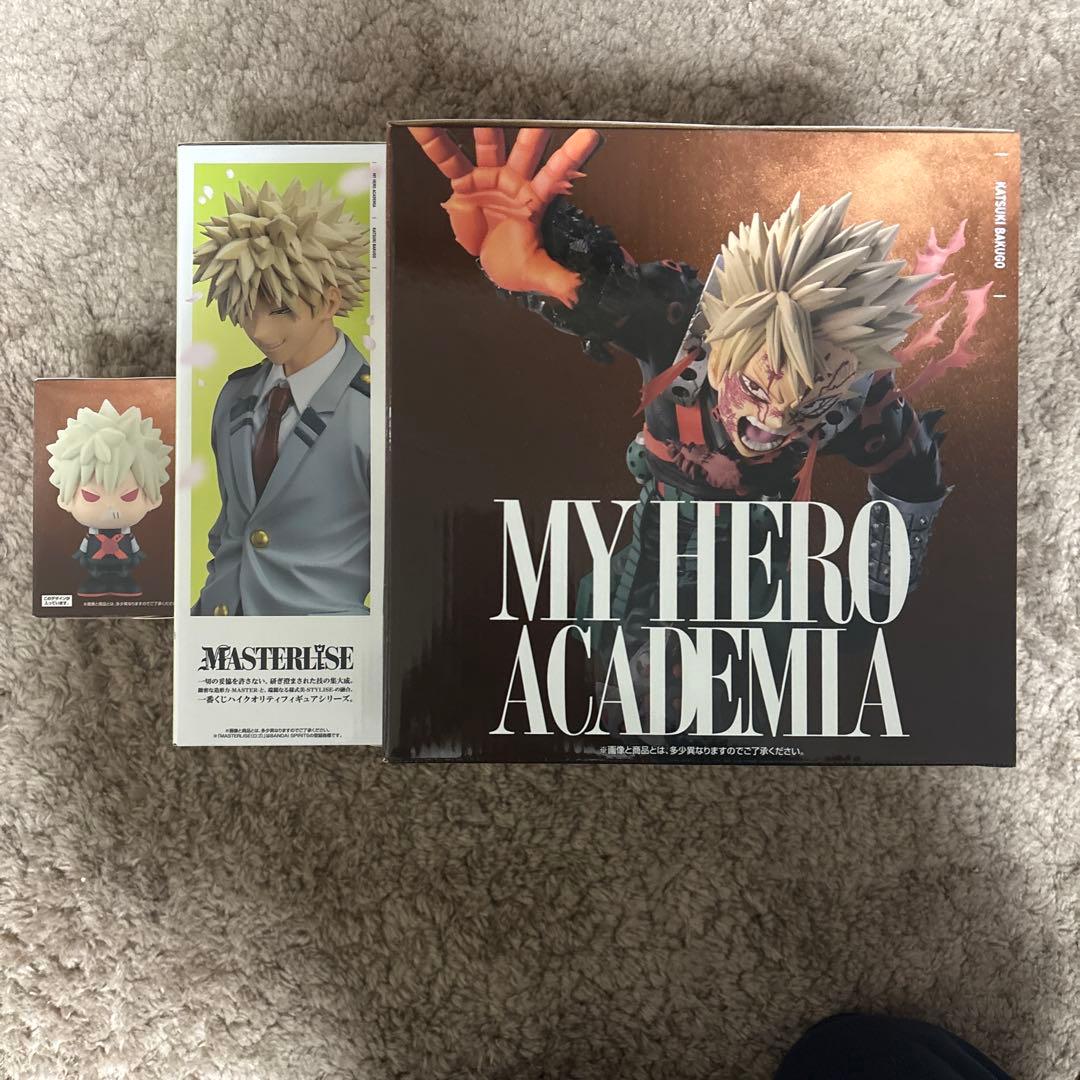 【即日発送】ヒロアカ一番くじ　紡がれる想い　爆豪　勝己セットB,D,F-2,H賞