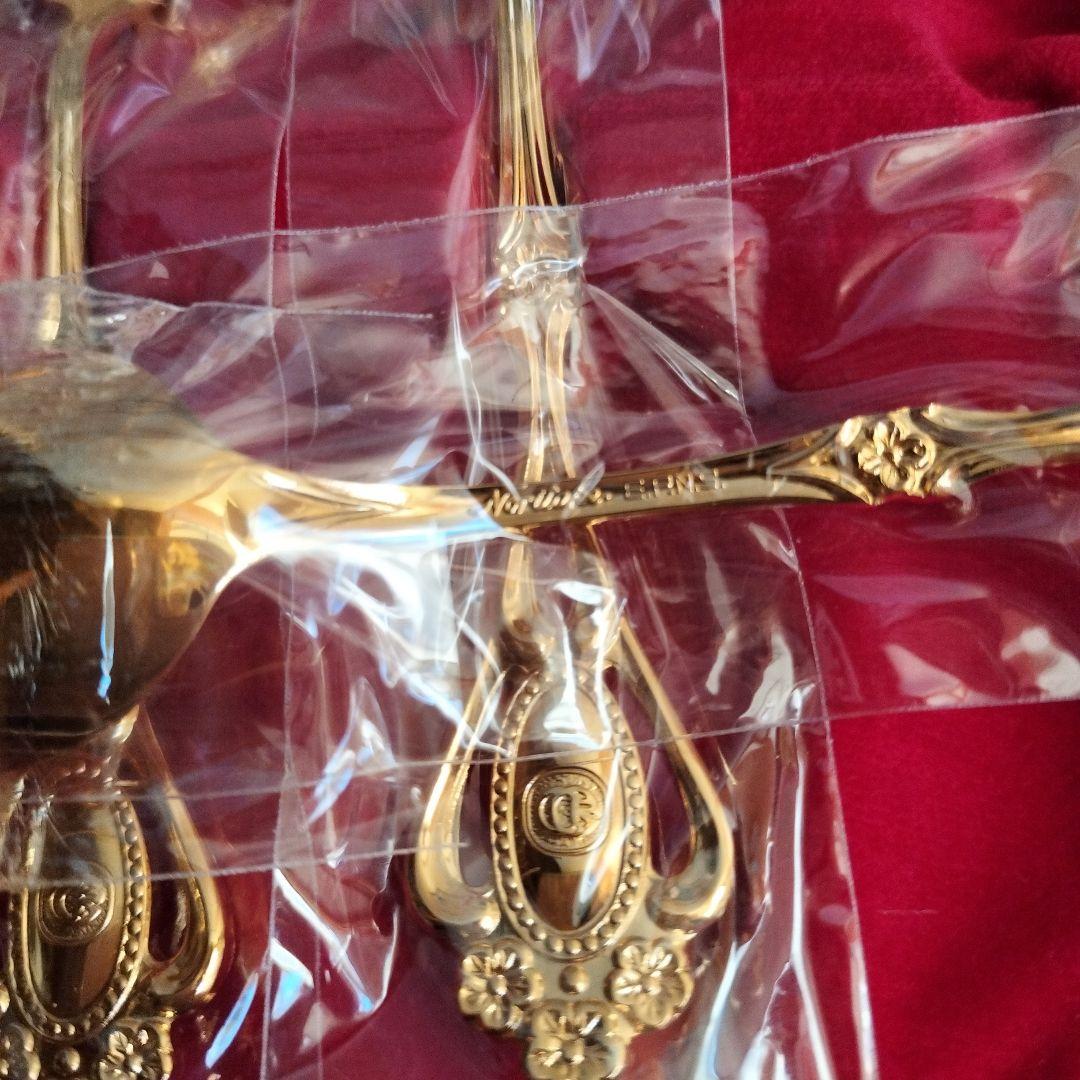 Noritake 金メッキ スプーンセット 5本と6本