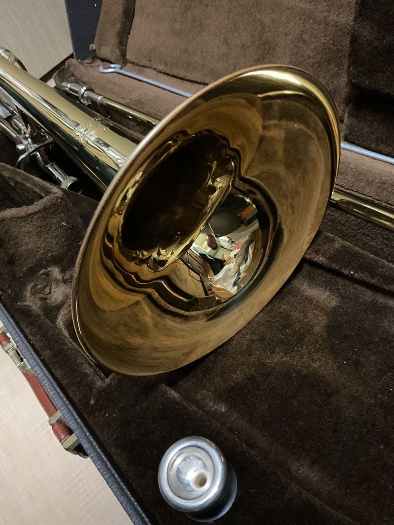 美品！Bach バック 中細管 テナーバストロンボーン 36BOGL 即演奏可能