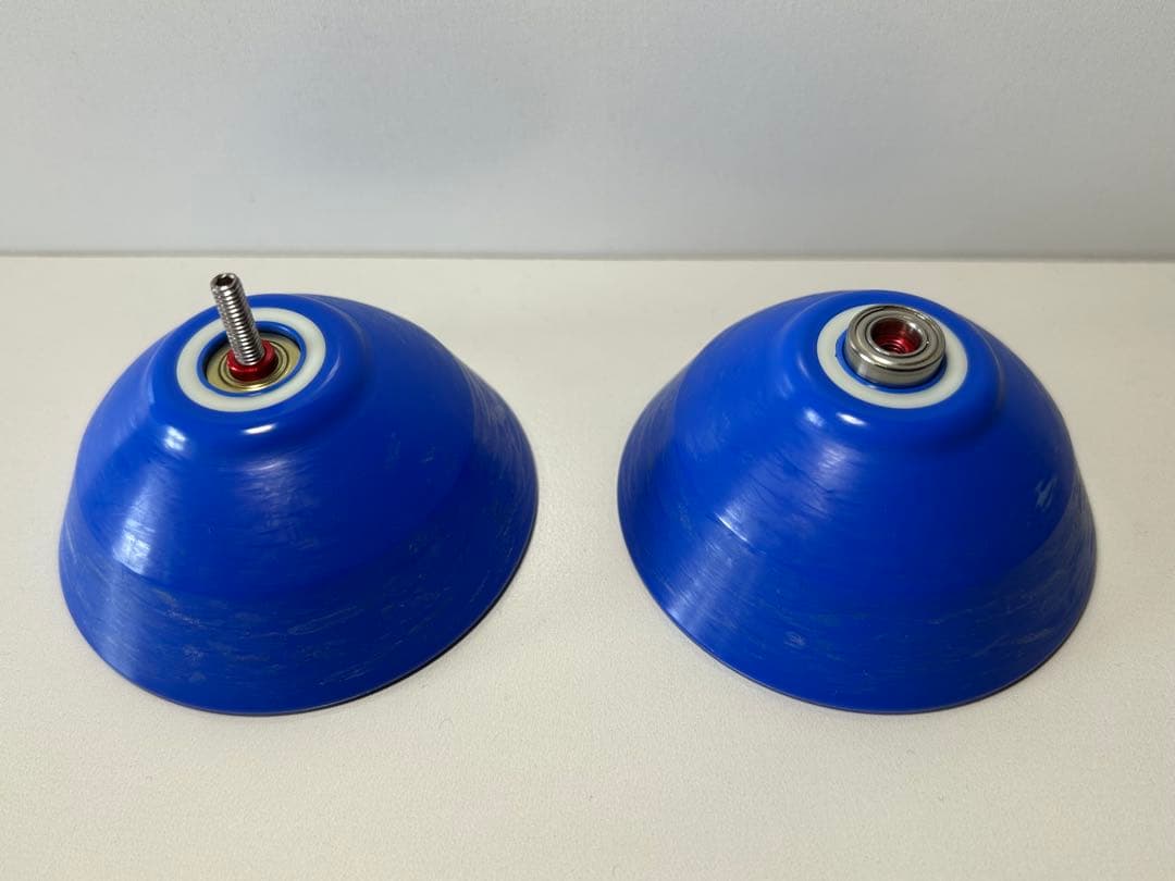 C3ヨーヨーデザイン フローレス(ブルー/レッドリム) - メルカリ