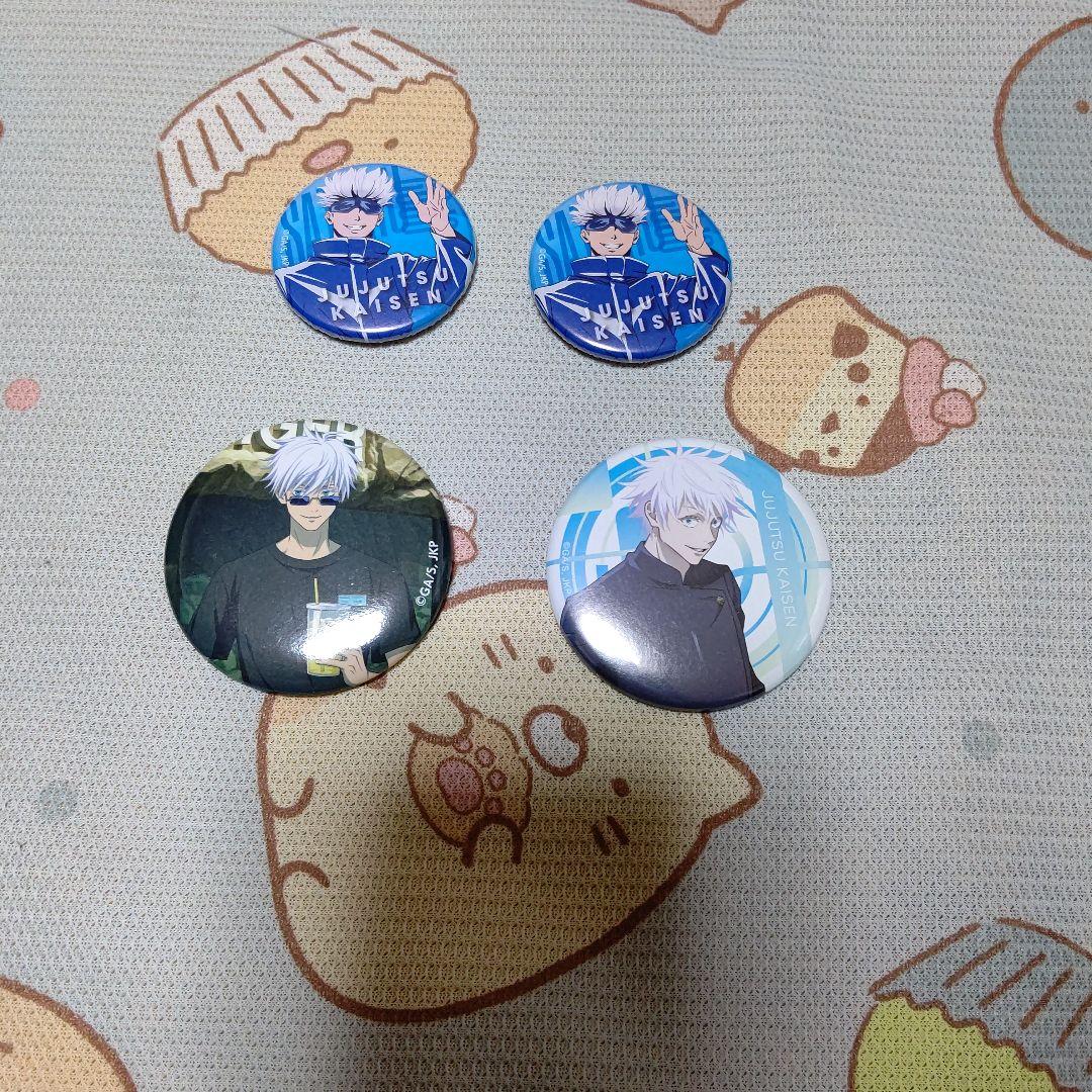 呪術廻戦 五条悟 缶バッジセット 4個 - メルカリ