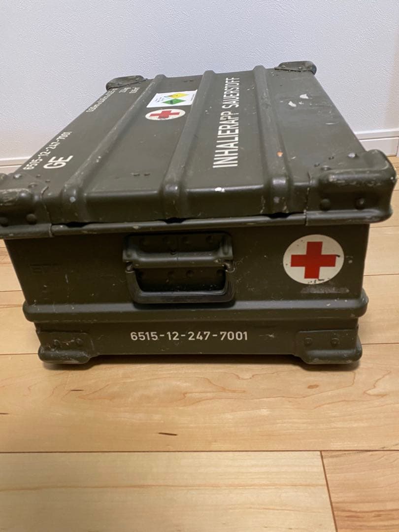 zarges 60sドイツ軍ビンテージアルミコンテナ　ミリタリー