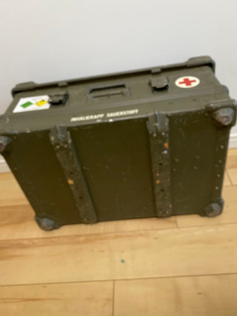 zarges 60sドイツ軍ビンテージアルミコンテナ　ミリタリー