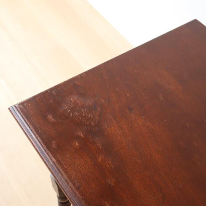 ネストテーブル 折りたたみ式八角テーブル付角茶テーブル 木製 無垢材