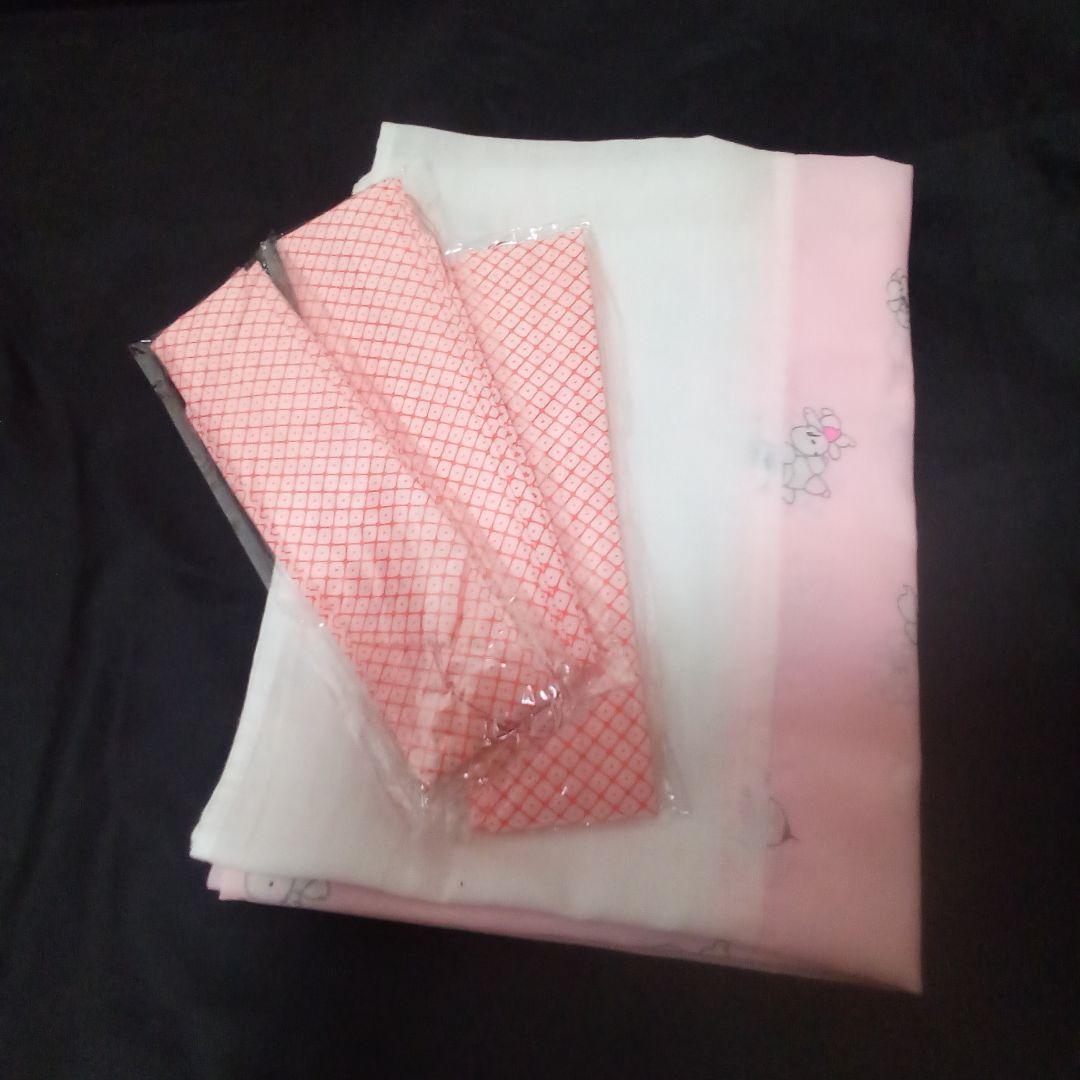 七五三　七歳着物　作り帯　帯揚げ　志古貴　はこせこセット　和装小物　バッグと下駄