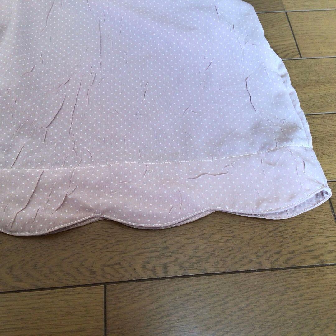 ロベルタガンドルフィ 新品未使用 お花リボン 人気ピンク割烹着やアウター