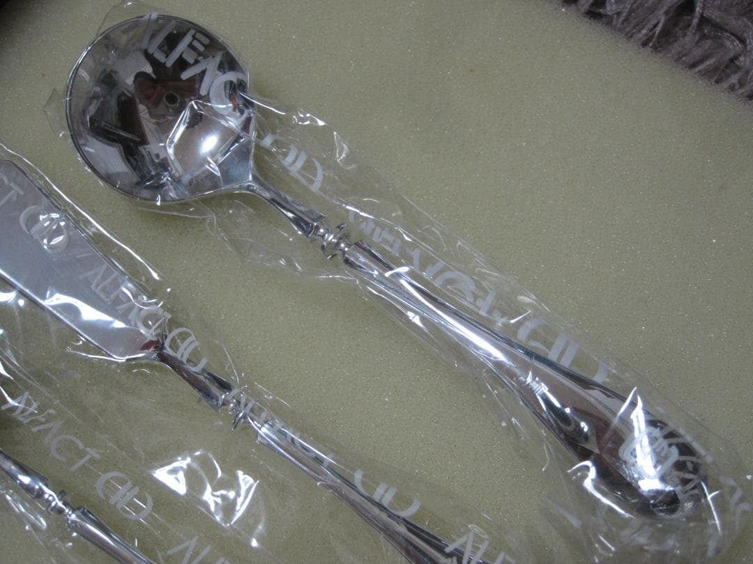 ALFACT アルファクト 最高級洋白銀器 銀メッキ カトラリー 32点