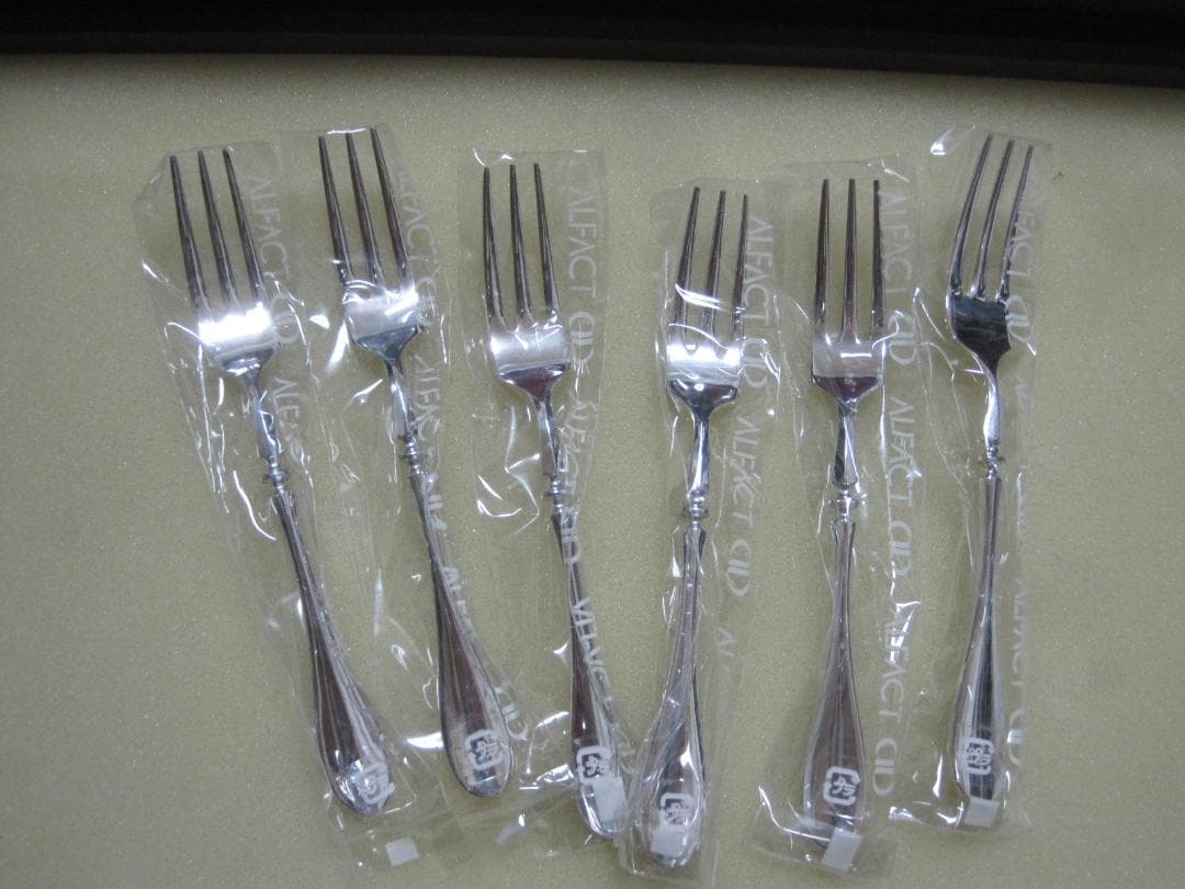 ALFACT アルファクト 最高級洋白銀器 銀メッキ カトラリー 32点