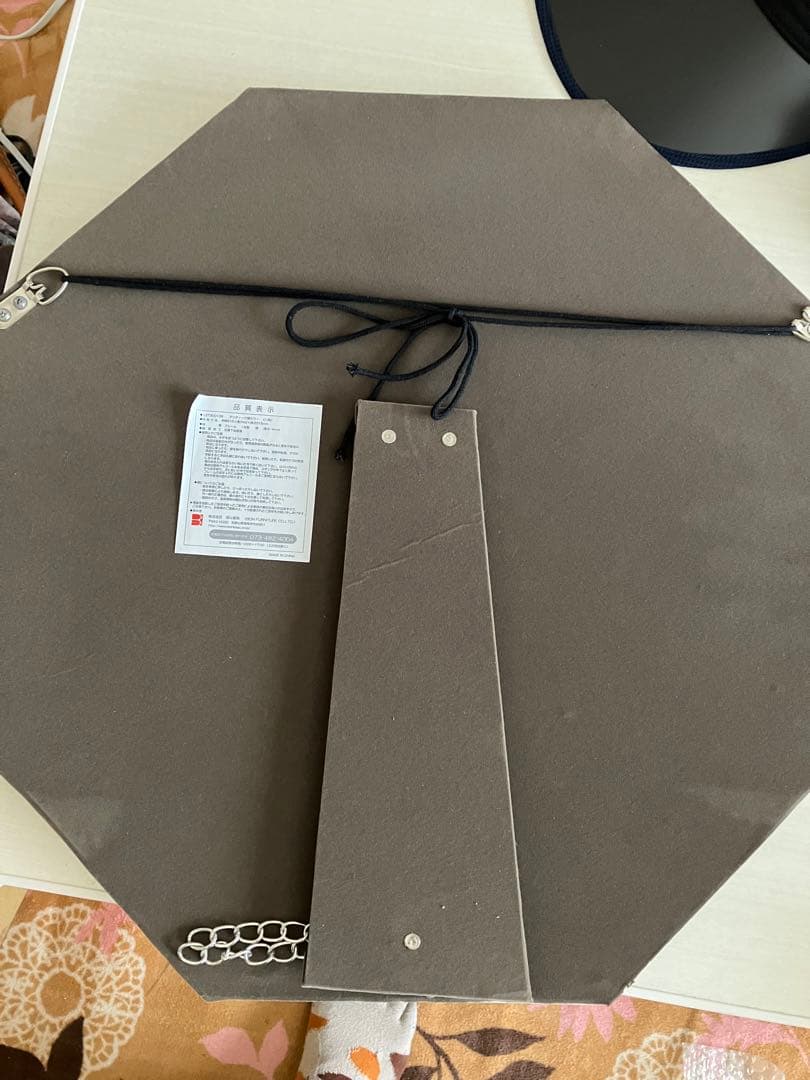 アンティーク8角形の鏡