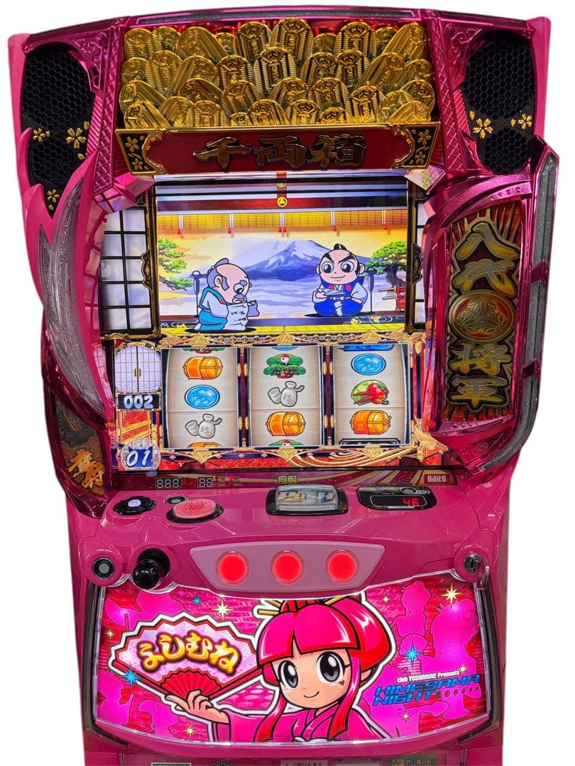 【しょー様データカウンターユニット送料込】吉宗 姫パネル パチスロ 実機 パチスロ実機 大都技研 吉宗S 姫パネル 【4号機】