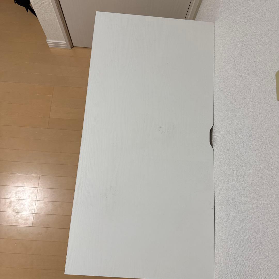 デスク　幅100cm　奥行49.5cm　高さ72cm