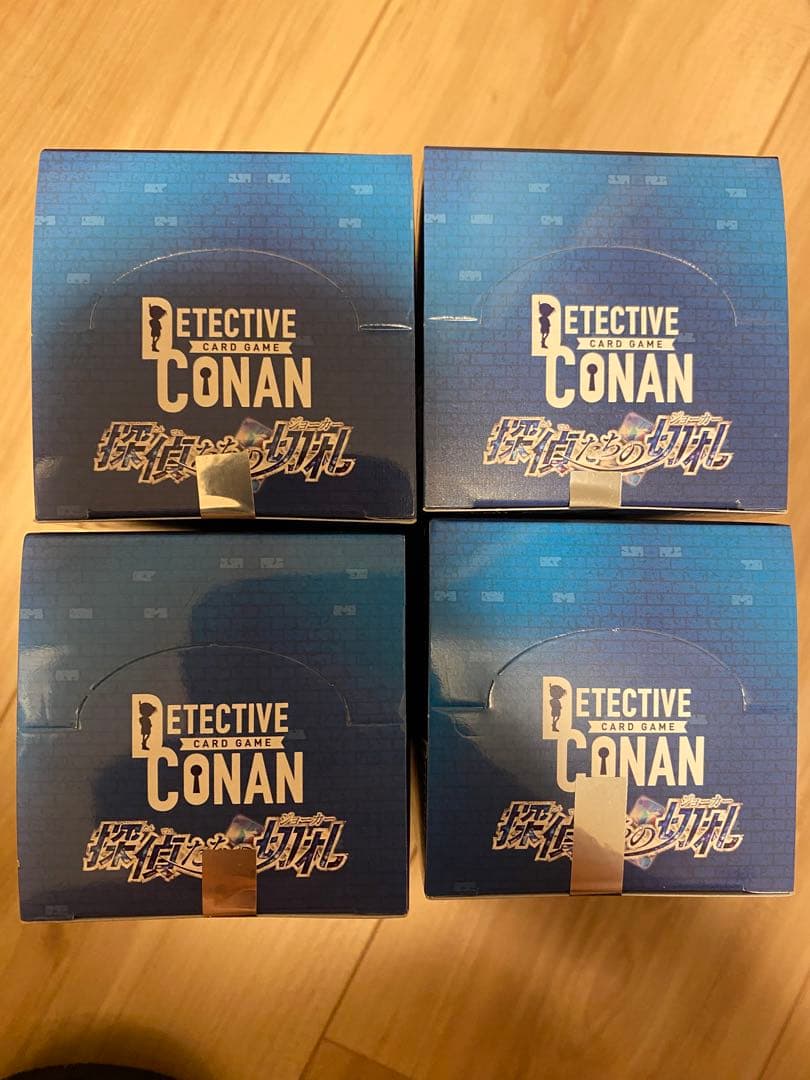 名探偵コナンTCG【CT-P01】探偵たちの切り札　4BOX