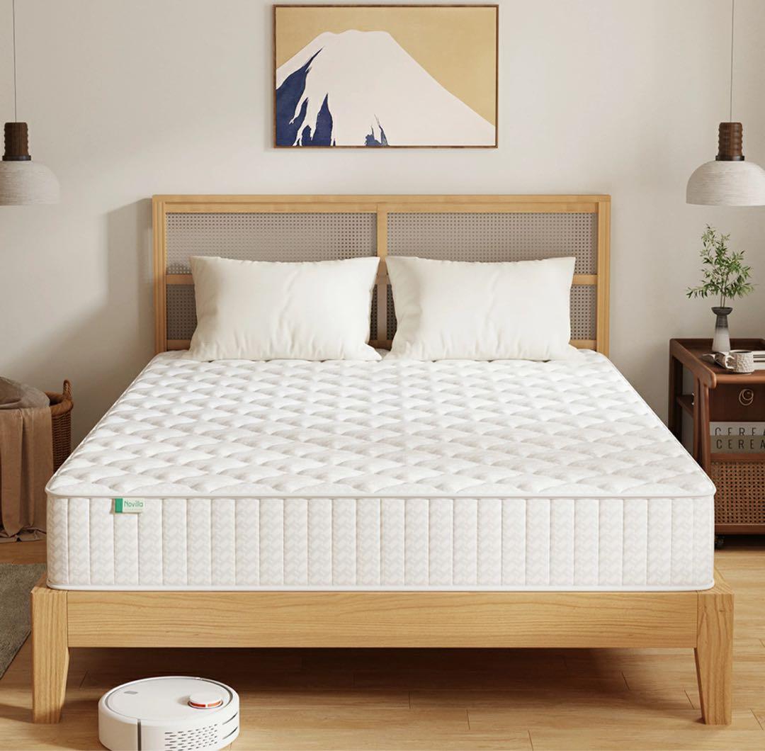 【新品】Novilla ポケットコイルマットレス シングル 極厚 20cm