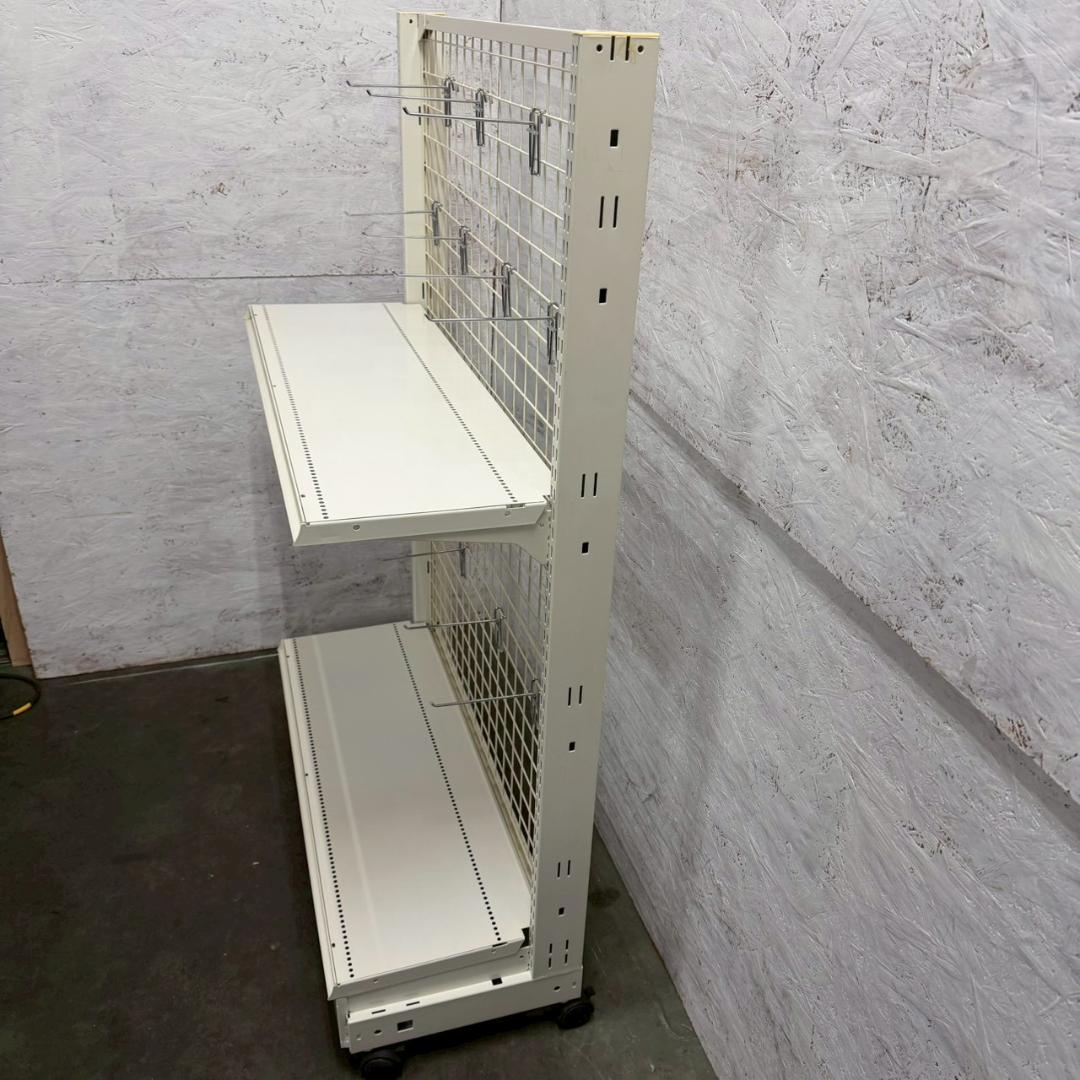 ディスプレイラック スチールラック W930×D380×H1400 Y2613