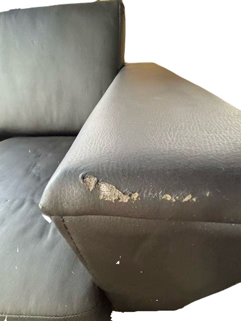 ビンテージ3人掛けオフィスソファ