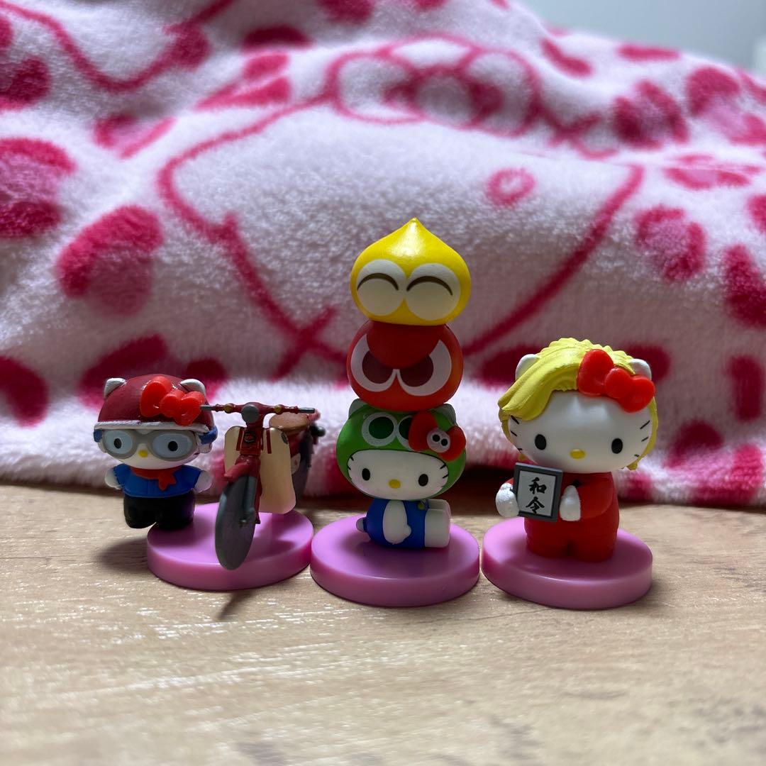 ハローキティ チョコエッグ カズレーザー ぷよぷよ トヨタバイク