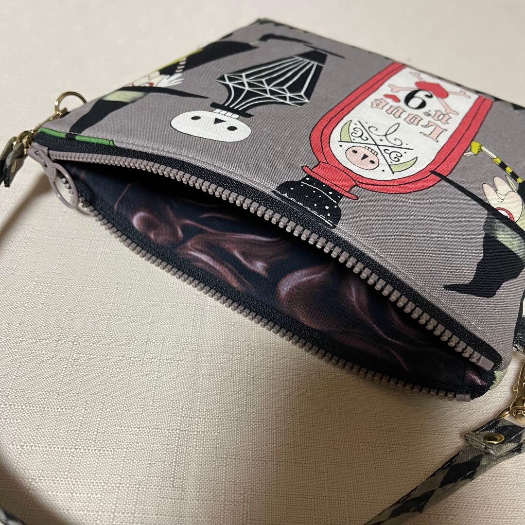 ♡20㎝ファスナーポーチ♡ハンドメイド アレキサンダーヘンリー - メルカリ