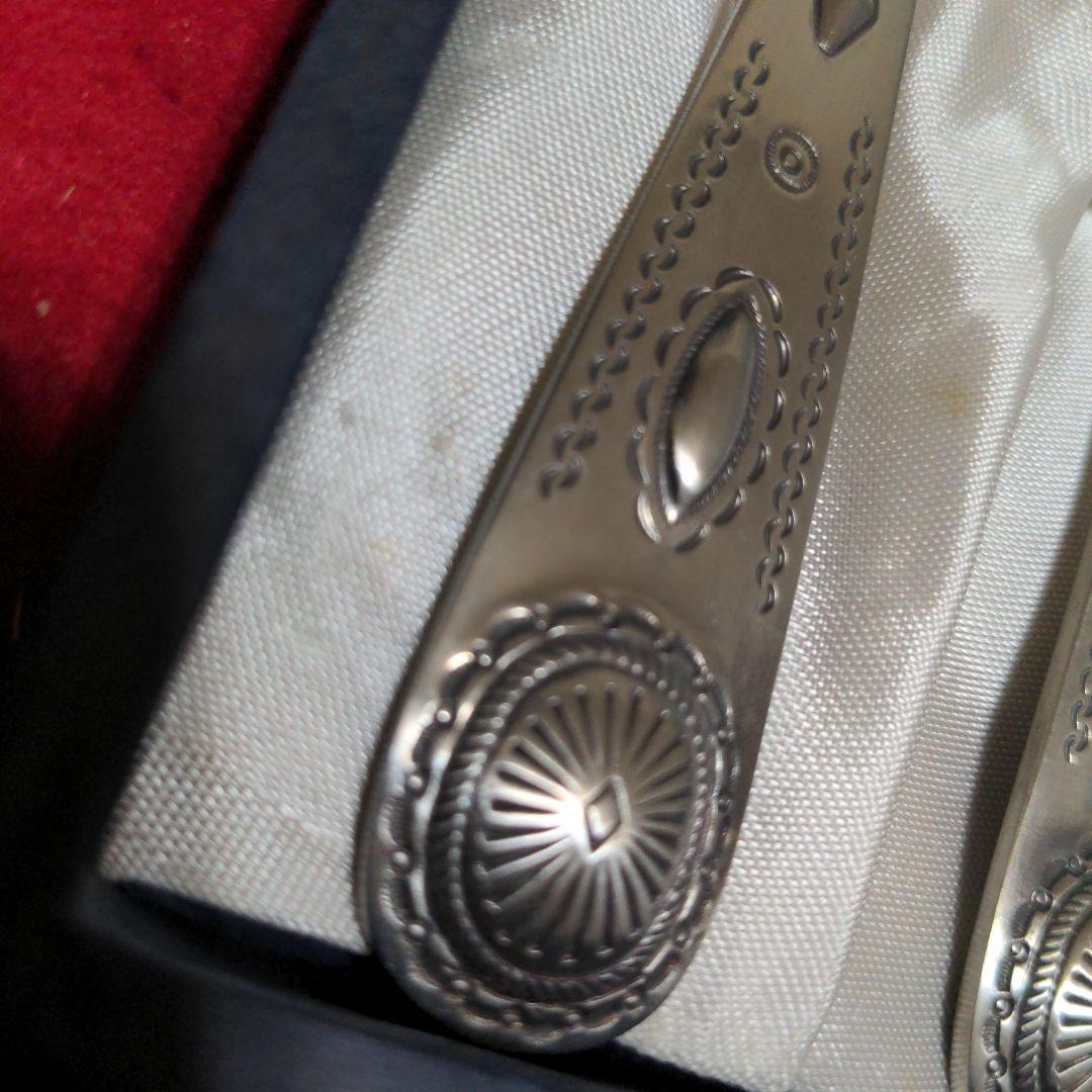 A*u様 ラルフローレン コンチョ ステンレス サラダ フォーク 5本　 ナバホ