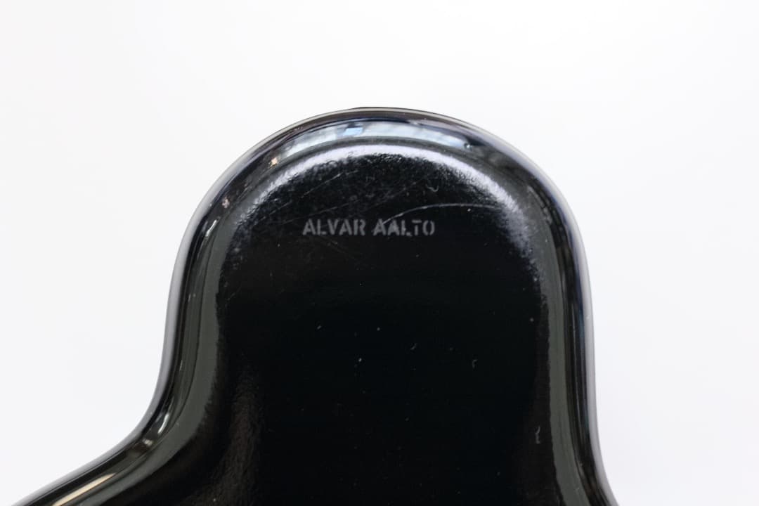 5412 アアルトベース 120mm ブラック 古いコバルトブルー イッタラ