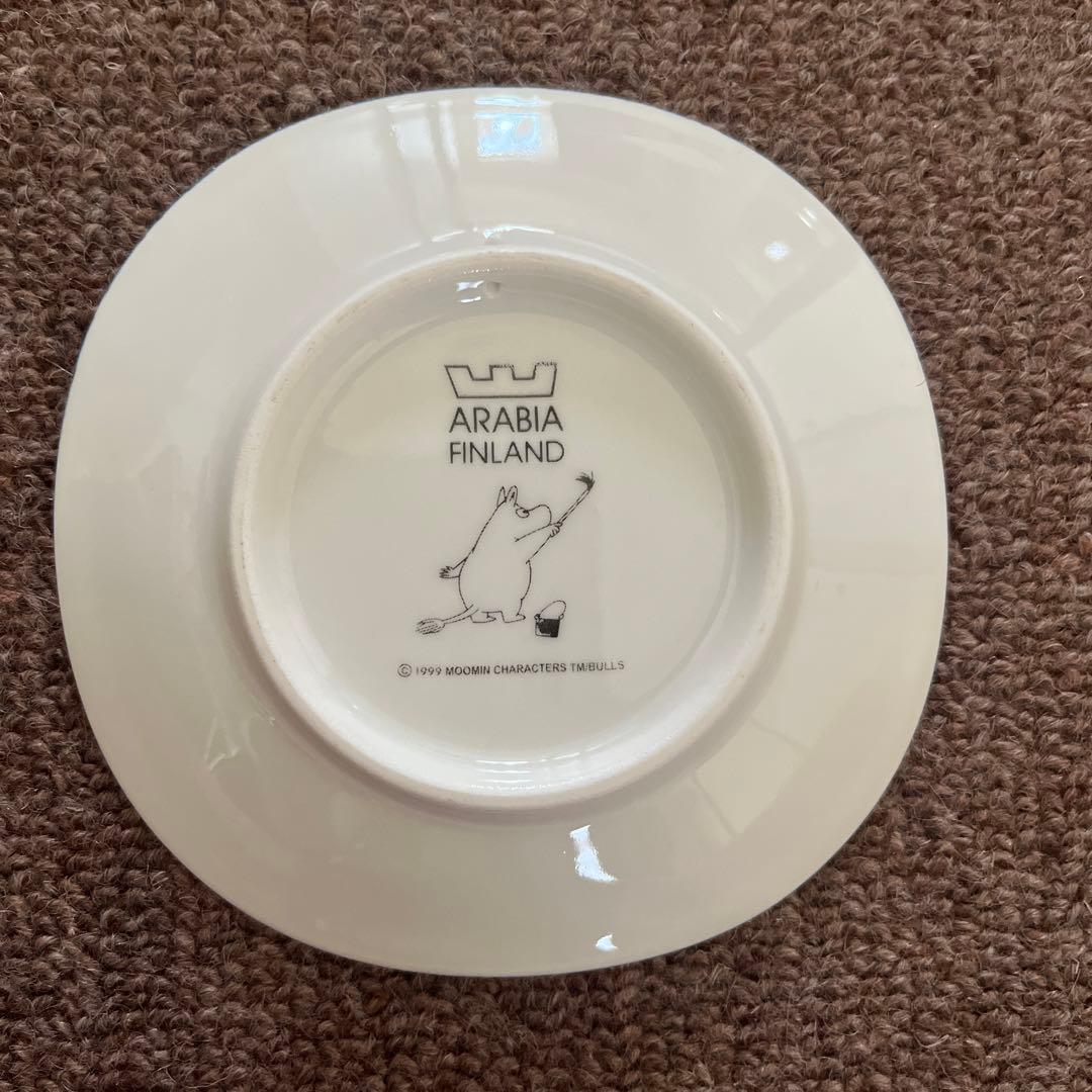 希少　アラビア　ムーミンプレート　リトルミィ　廃盤　旧ロゴ　1999