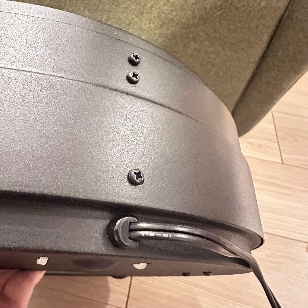 美品【廃盤商品】インターフォルム　壁掛け時計　ブラック黒　ライト　照明付き