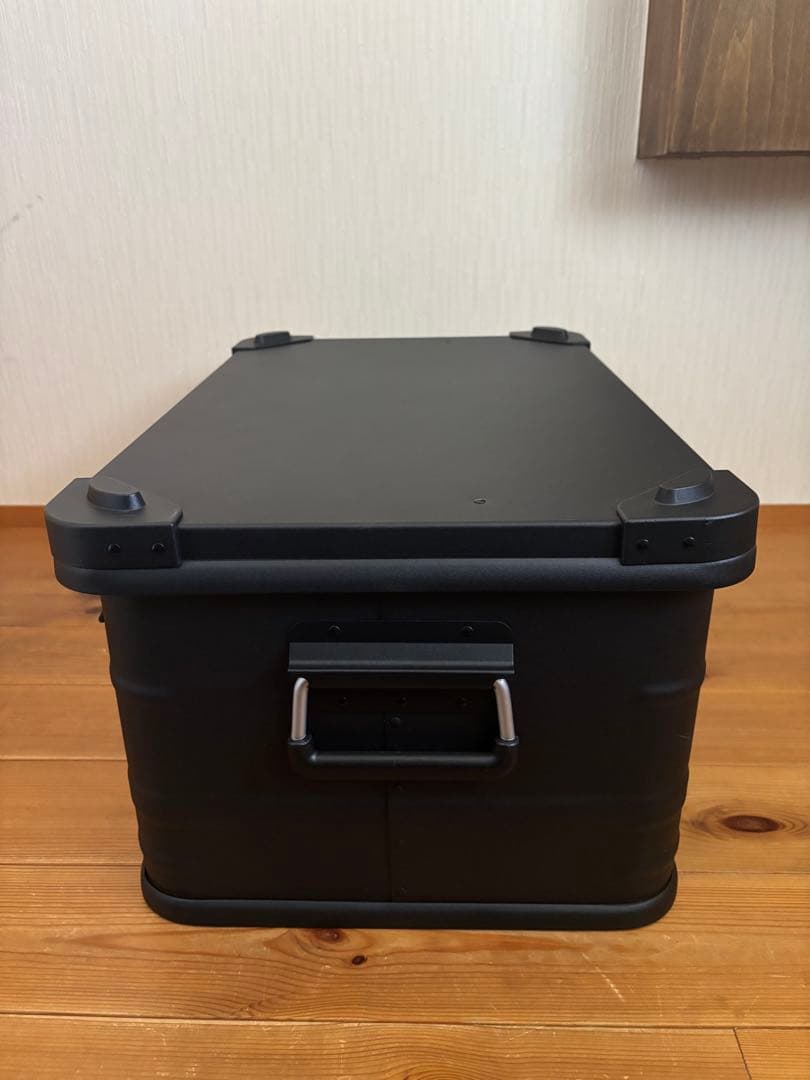 アルミコンテナ　SOMABITO AL BOX 脚なし　スタッキング可能